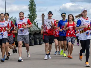 Нижний Новгород стал четвертым городом, принявшим первый Всероссийский патриотический забег «От Победы к Победе!»