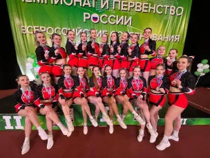 Нижегородские спортсменки завоевали четыре призовых места на Чемпионате и Первенстве России по чир спорту