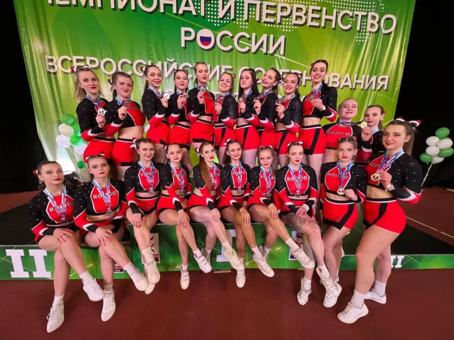 Нижегородские спортсменки завоевали четыре призовых места на Чемпионате и Первенстве России по чир спорту