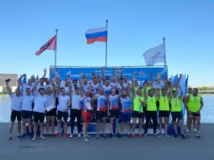 Шесть золотых медалей завоевали нижегородские гребцы на чемпионате России