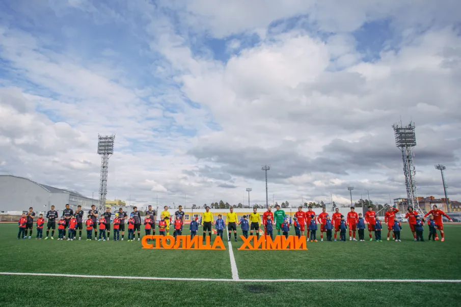 В Дзержинске  прошел первый в истории города футбольный «Медиаматч в столице химии»