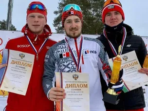 Нижегородский лыжник Никита Родионов завоевал две медали на первенстве России