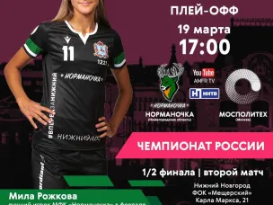 Нижегородская команда по мини-футболу «Норманочка» сыграет с «МосПолитехом»
