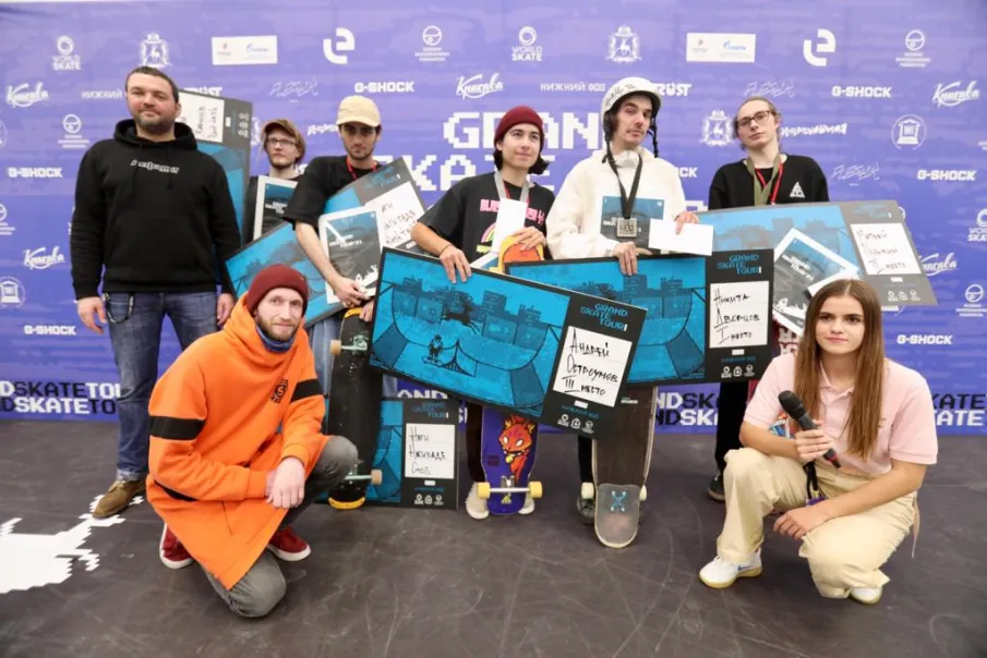 В Нижнем Новгороде определились победители Grand Skate Tour в трех дисциплинах