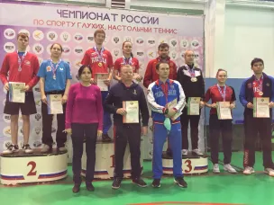 В активе нижегородских спортсменов 7 медалей на  Чемпионате России по настольному теннису