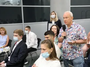 Олег Матыцин и Глеб Никитин провели встречу с представителями спортивной общественности Нижегородской области