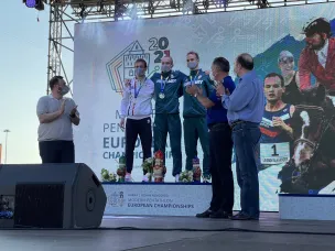 Завершились лично-командные первенства чемпионата Европы по современному пятиборью
