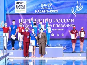 Нижегородские синхронисты завоевали серебряную медаль на Первенстве России в Казани
